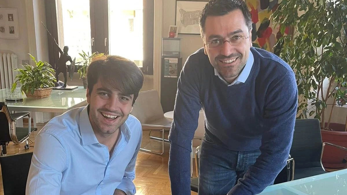 L’assessore Luca Benetti (a sinistra nella foto) con il sindaco di Legnano Lorenzo Radice