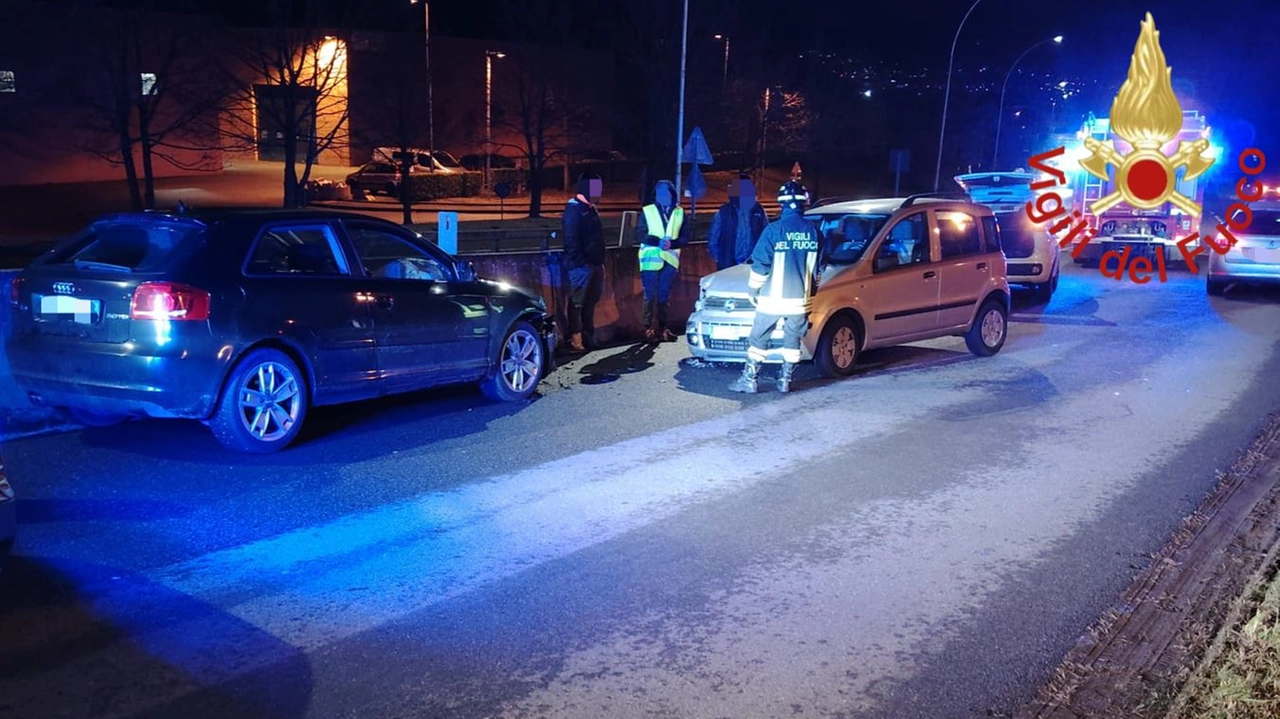 Le due auto coinvolte Le due auto coinvolte