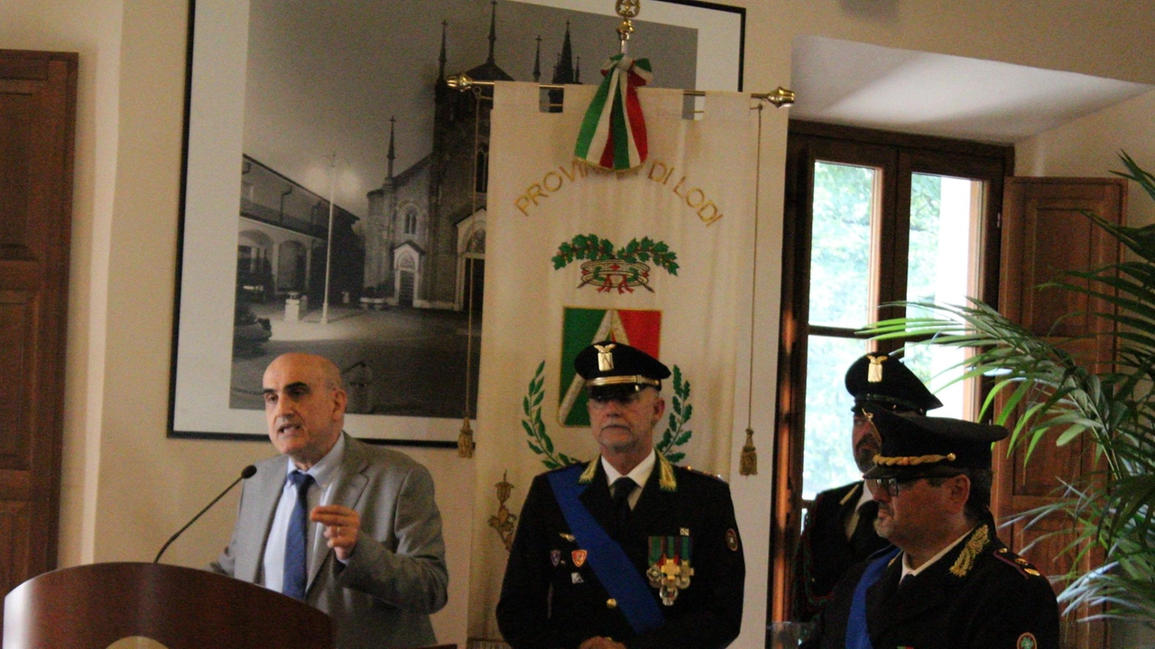 L’intervento del prefetto Enrico Roccatagliata nella Sala dei Comuni L’intervento del prefetto Enrico Roccatagliata nella Sala dei Comuni
