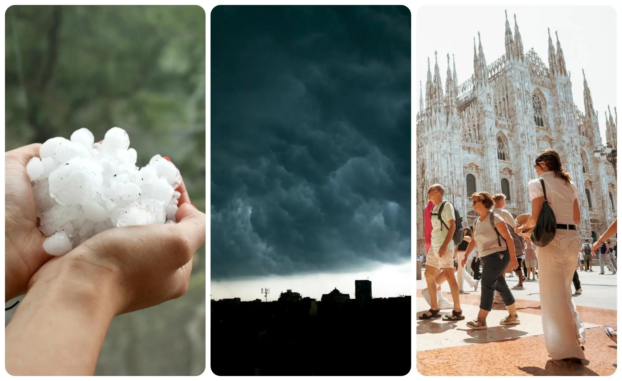 Temporali e grandine, rischio a Milano e in Lombardia: dove e quando. Poi arriva il caldo Temporali e grandine, rischio a Milano e in Lombardia: dove e quando. Poi arriva il caldo