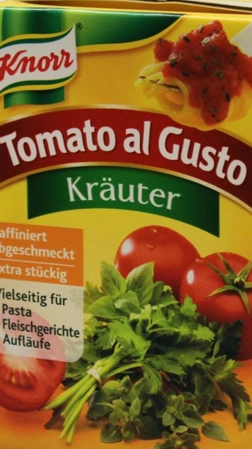 Un prodotto della linea Tomato al Gusto (internet)