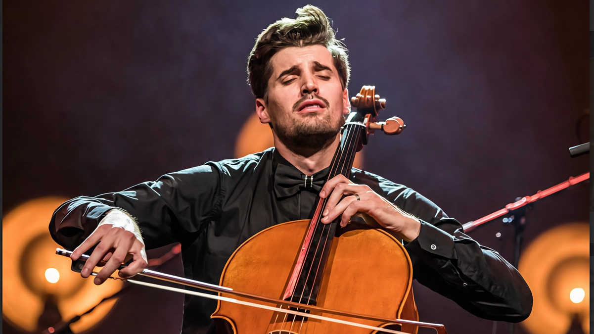 Luka Šulić, violoncellista sloveno, 37 anni. Col croato Stjepan Hauser ha formato il duo 2Cellos tra 2011 e 2022