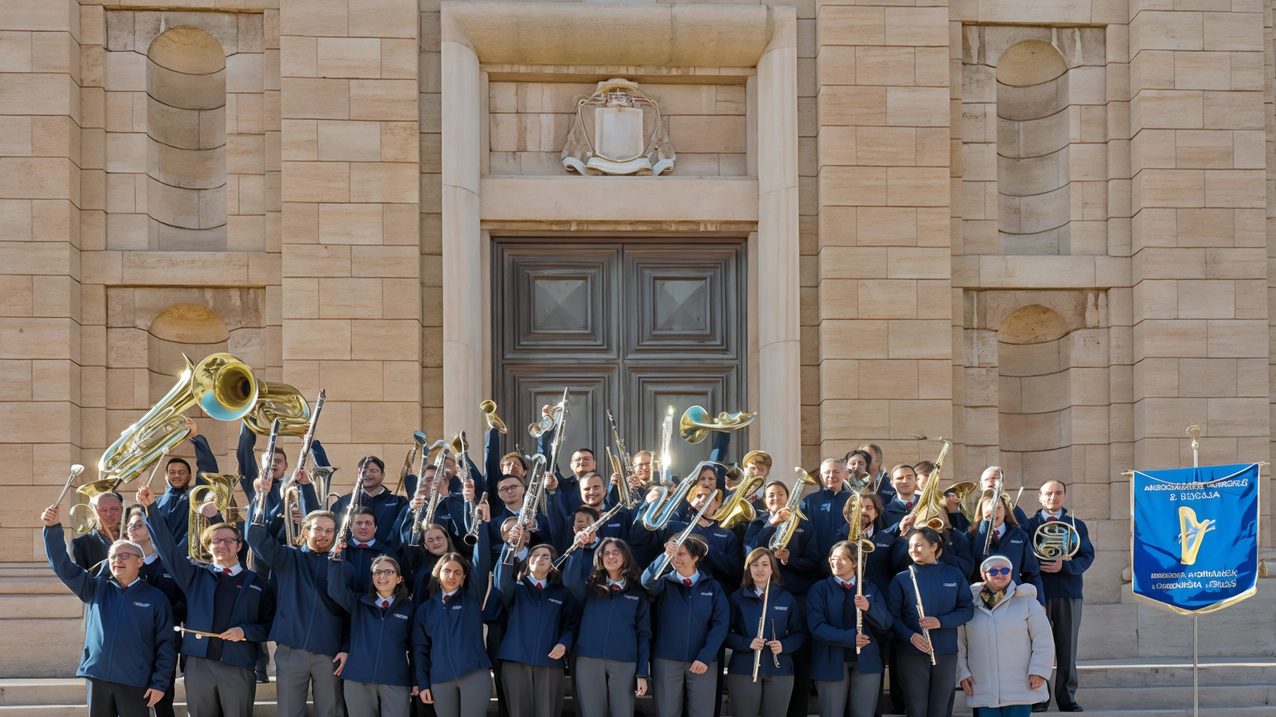 Il corpo musicale dell’associazione “Santa Cecilia“ di Besana in Brianza è una delle tre bande coinvolte Il corpo musicale dell’associazione “Santa Cecilia“ di Besana in Brianza è una delle tre bande coinvolte