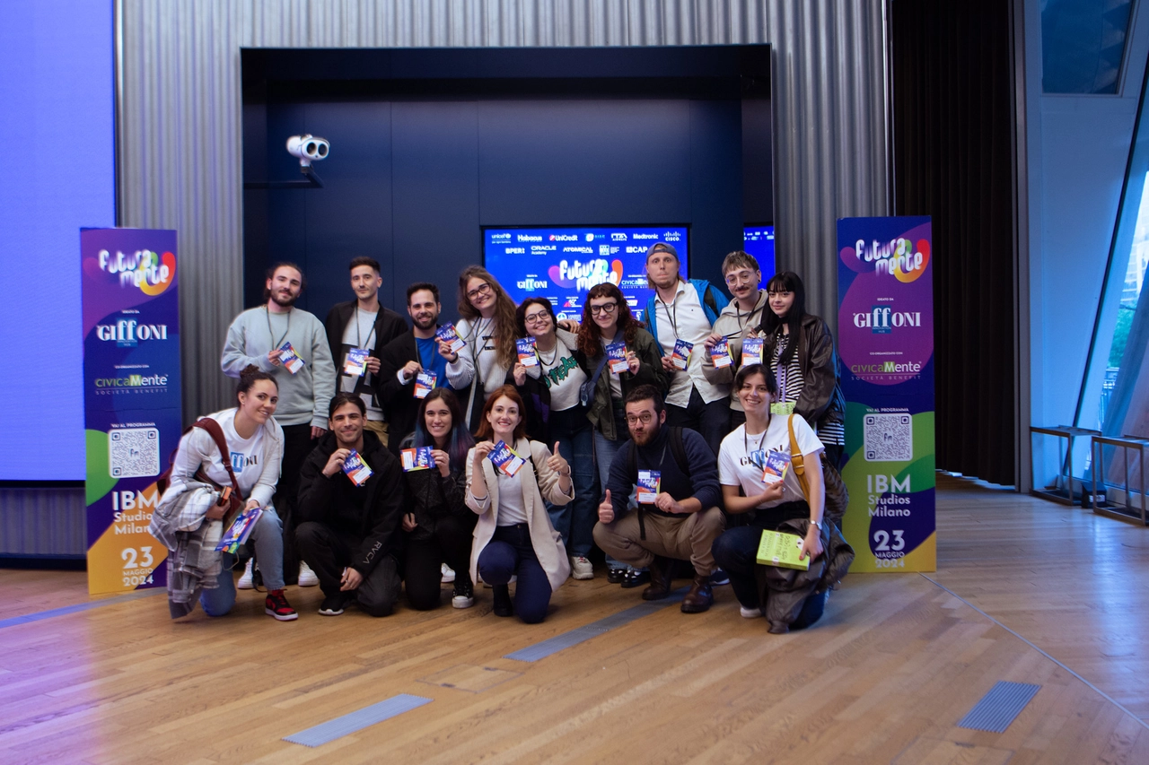 Il gruppo degli storytellers Giffoni Hub