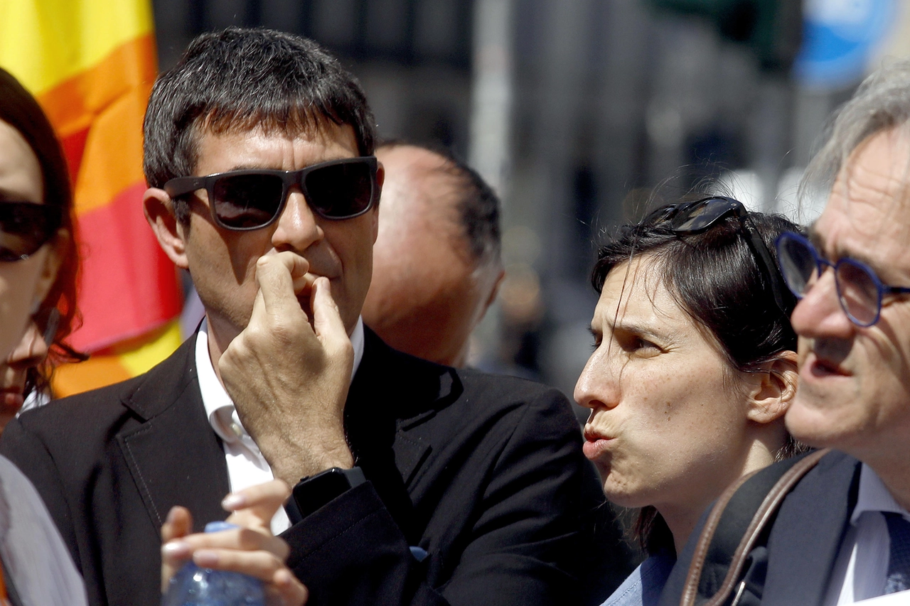 Nicola Fratoianni ed Elly Schlein questo pomeriggio a Milano