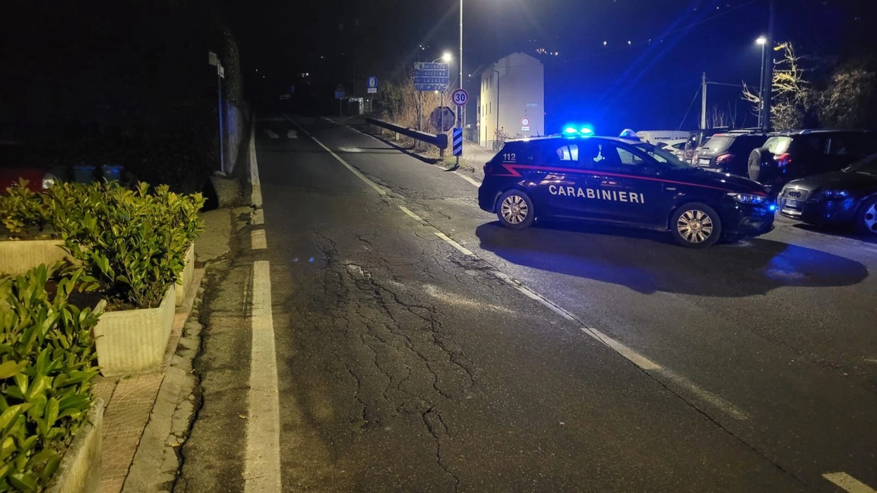 Il tratto di strada in cui si è verificato l'incidente Il tratto di strada in cui si è verificato l'incidente