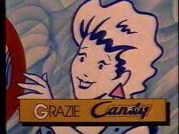 A still from the Candy Alisè advert, mid 80s