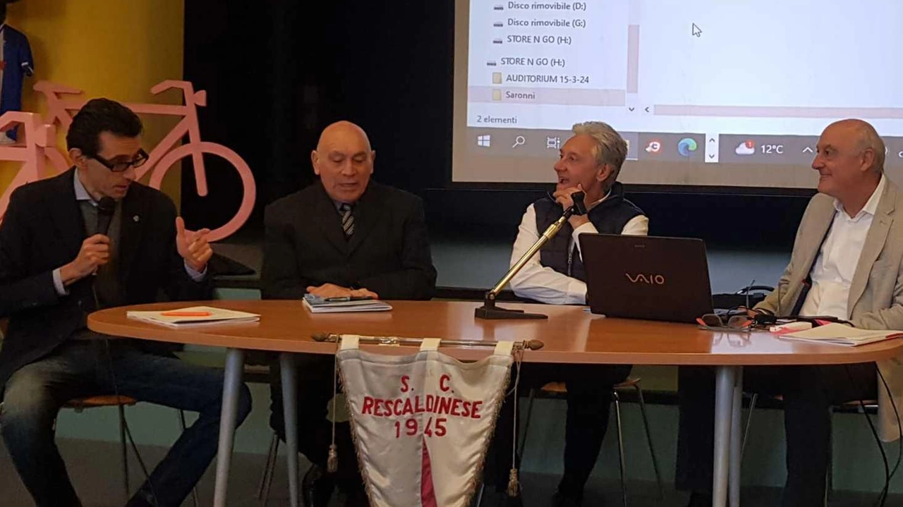 La Società Ciclistica Rescaldinese, presieduta da Osvaldo Forlani, ha aperto i festeggiamenti per gli 80 anni di fondazione. Presente l’ex campione Beppe Saronni