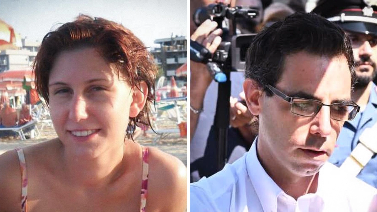 Sharon Verzeni. A destra, Sergio Ruocco al funerale della fidanzata Sharon Verzeni. A destra, Sergio Ruocco al funerale della fidanzata