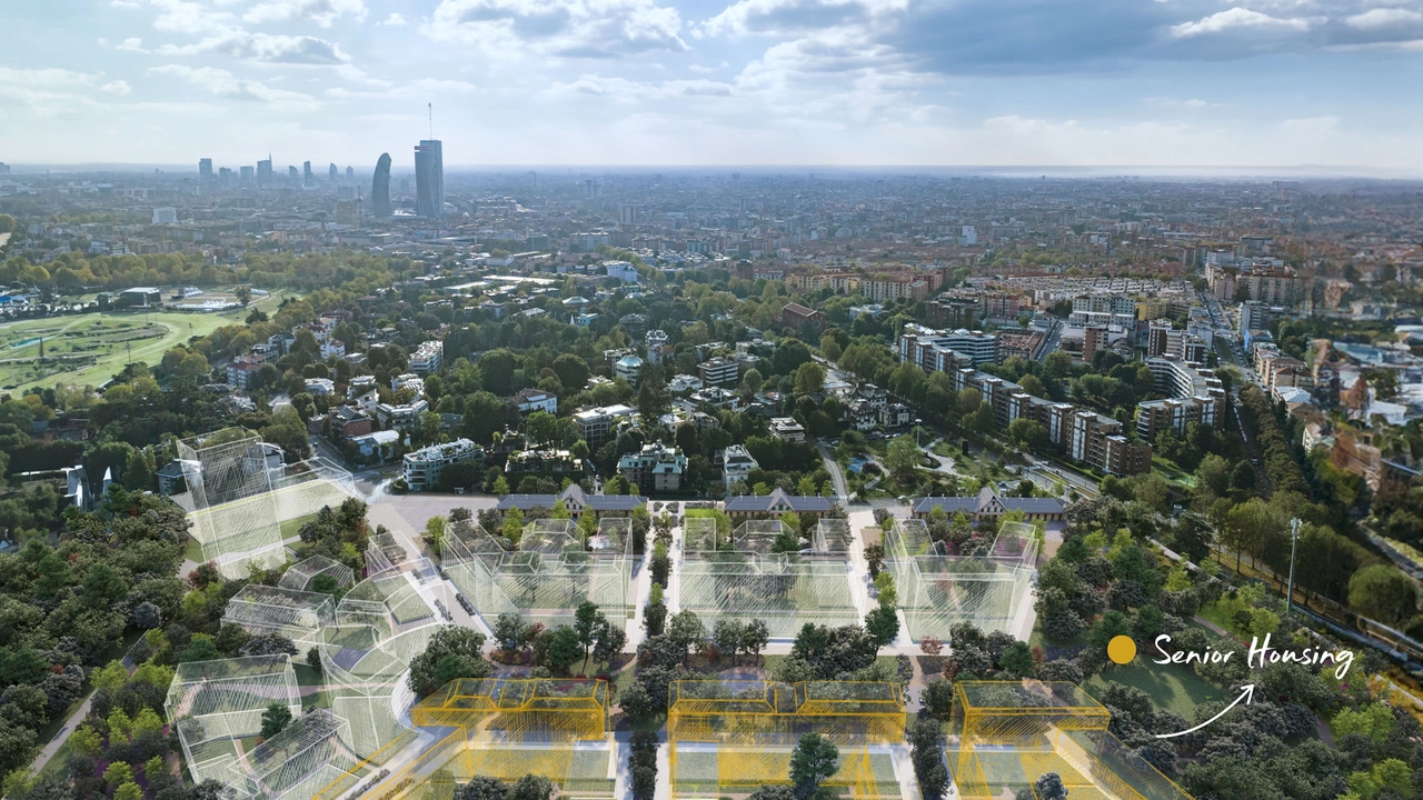 Il rendering del progetto immobiliare che vedrà la luce nell'ex Trotto Il rendering del progetto immobiliare che vedrà la luce nell'ex Trotto