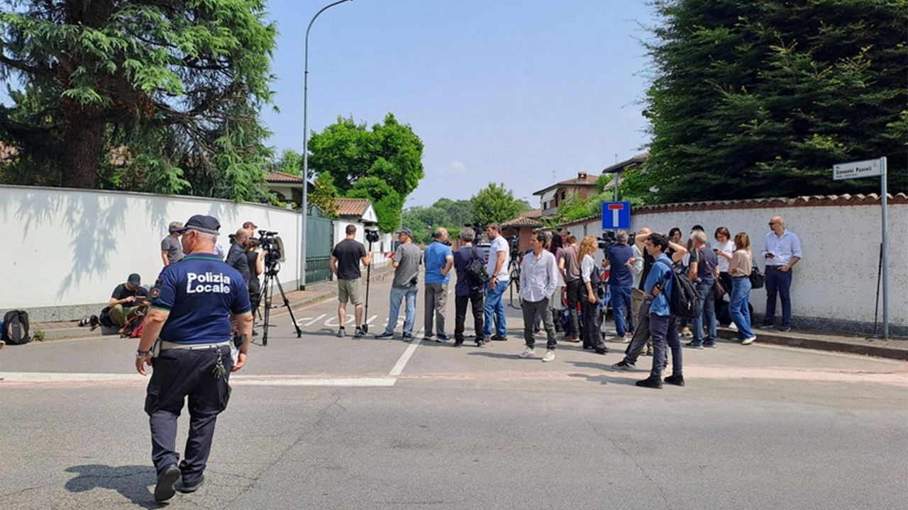 Carabinieri Ris nella villetta di Garlasco con droni