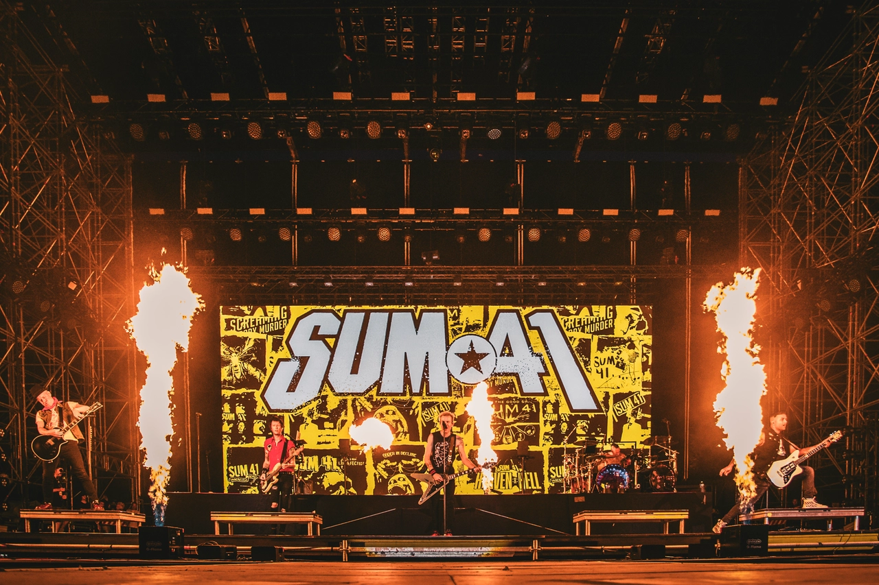 I Sum 41 agli I-Days di Milano