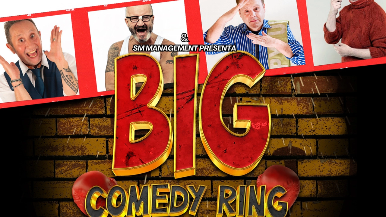 Appuntamento col Big Comedy Ring Show sabato 28 settembre Appuntamento col Big Comedy Ring Show sabato 28 settembre