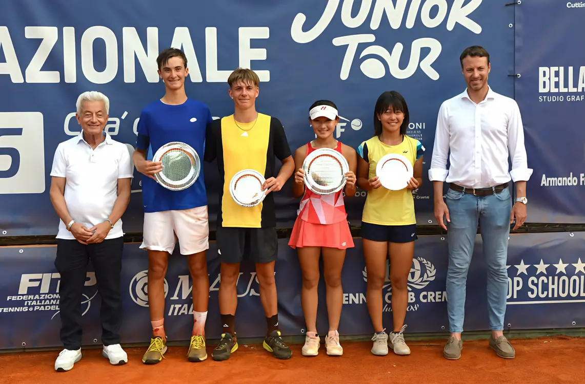 Cesare Cattaneo trionfa al torneo Città di Crema, Ayaka Iwasa domina il femminile