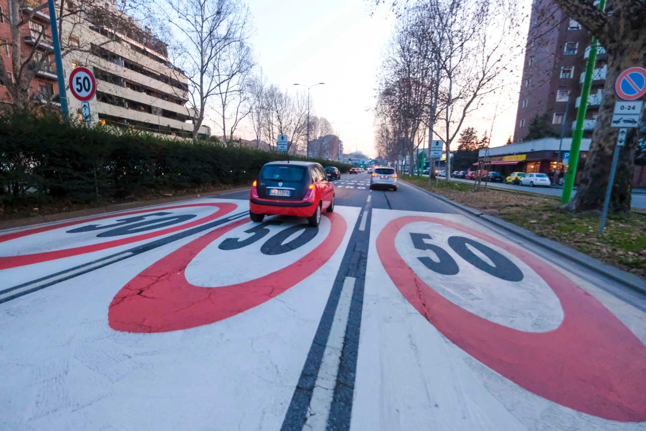 L'Autovelox collocato sulla direttrice di viale Fulvio Testi