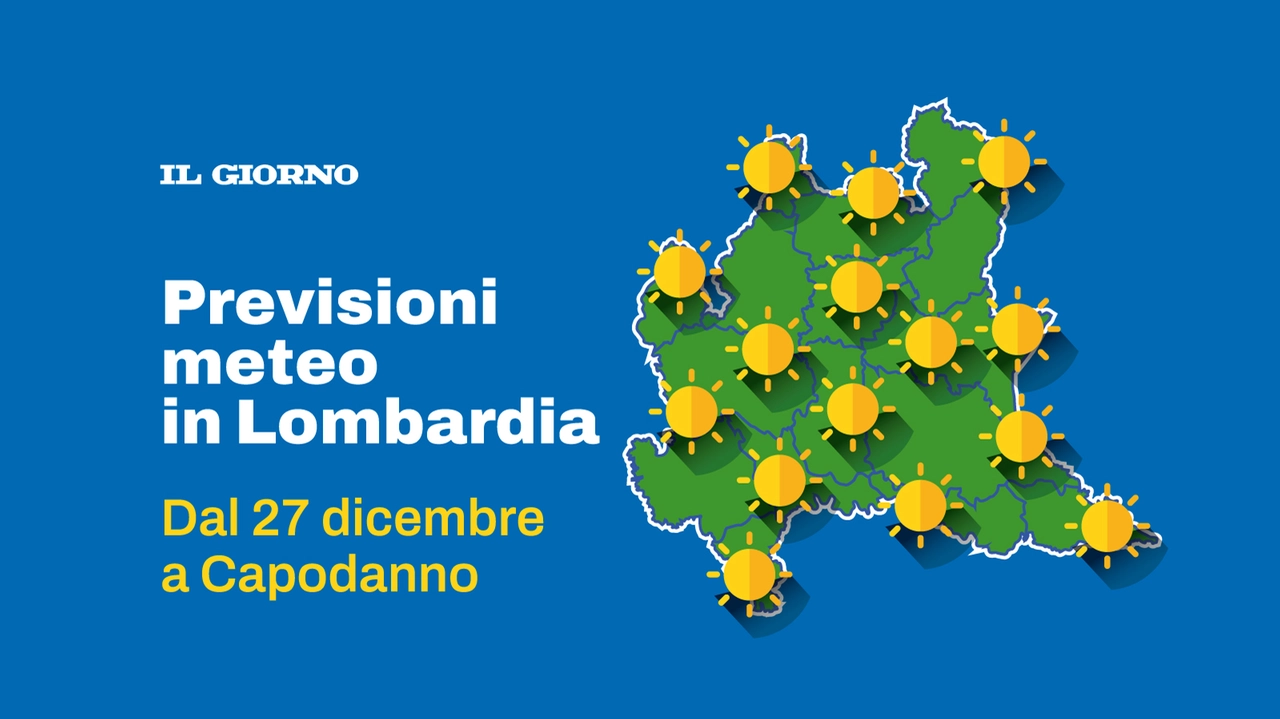 Che tempo farà in Lombardia sino a Capodanno? Che tempo farà in Lombardia sino a Capodanno?