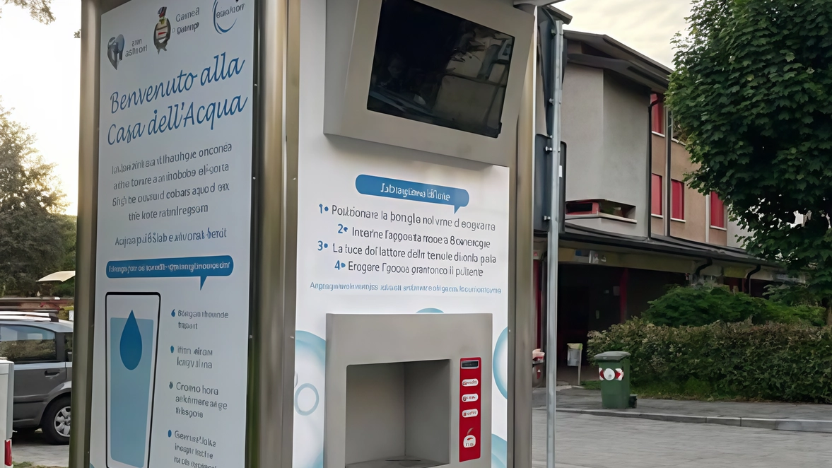 Salgono di nuovo a due le casette dell’acqua in paese. Il gestore BrianzAcque ha sistemato il chiosco di... Salgono di nuovo a due le casette dell’acqua in paese. Il gestore BrianzAcque ha sistemato il chiosco di...