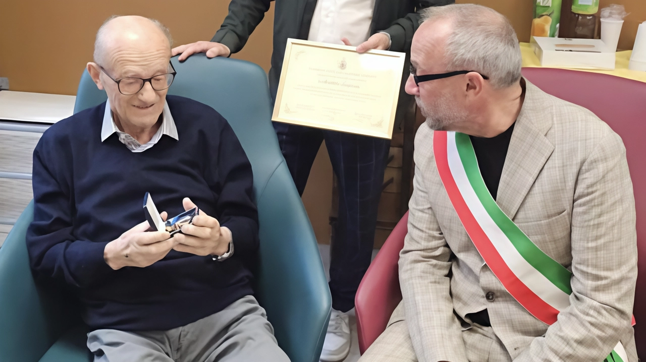 Aveva 93 anni, a ottobre la benemerenza civica Aveva 93 anni, a ottobre la benemerenza civica