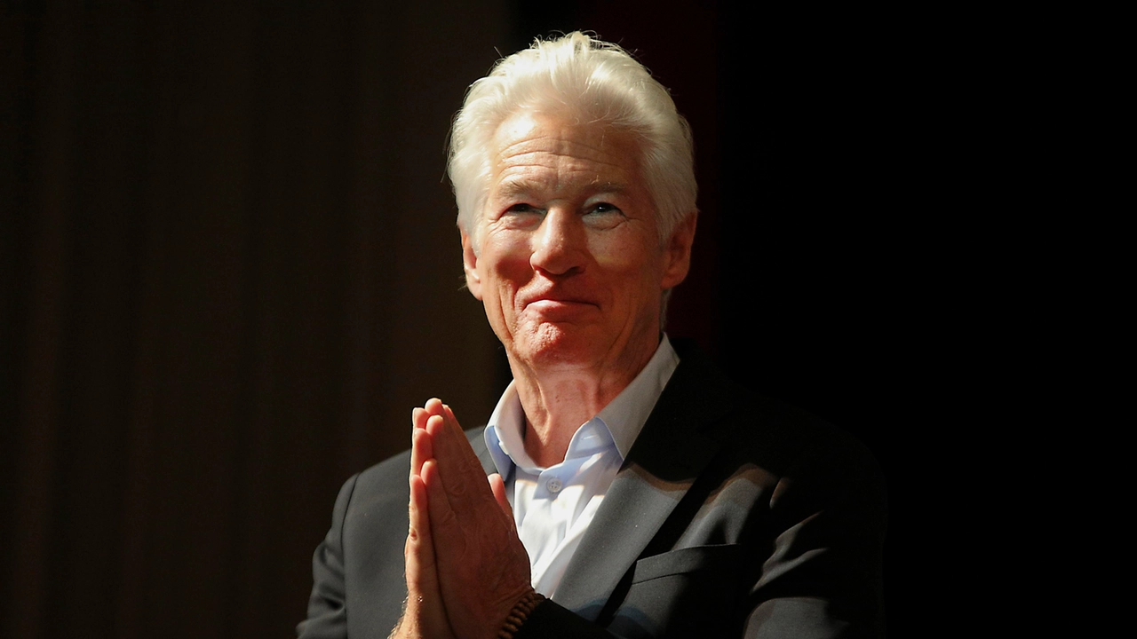 L'attore Richard Gere L'attore Richard Gere