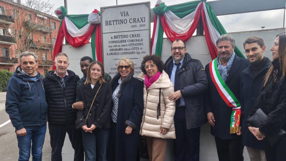 Sant’Angelo Lodigiano dedica una via a Craxi: “Qui i primi passi in politica”