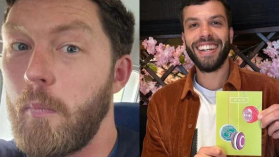 Samuel Harris, 35 anni e Aziz Ziriat, 36 anni (Foto diffusa su facebook Rebecca Dimmock)