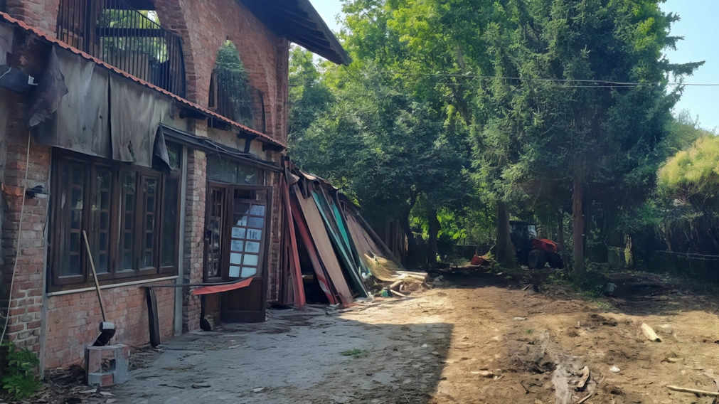 Cascina Corba di 560 metri quadri in via dei Gigli è una delle testimonianze della Milano rurale