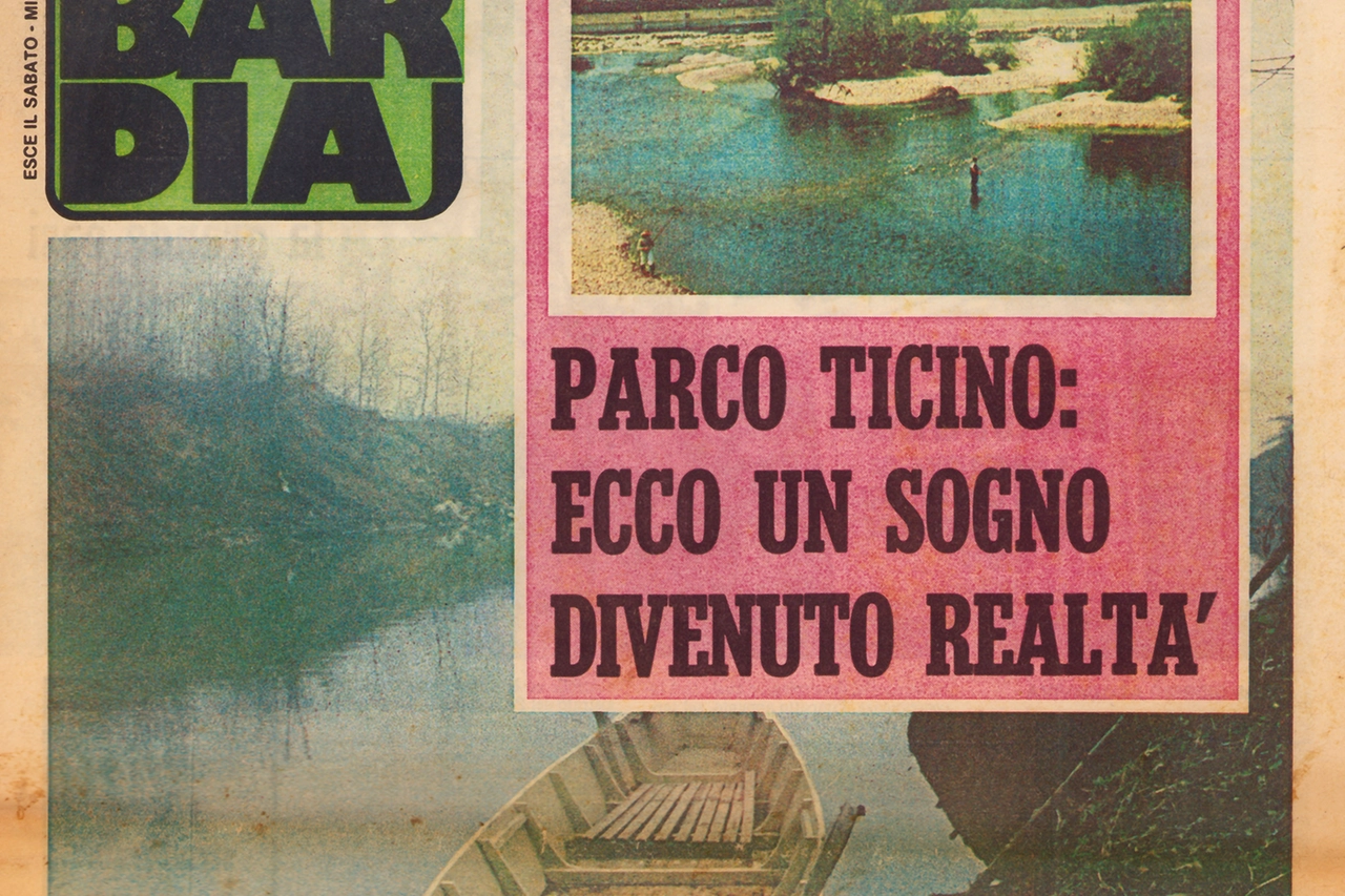 Il Giorno del 1981 celebra la nascita del Parco del Ticino