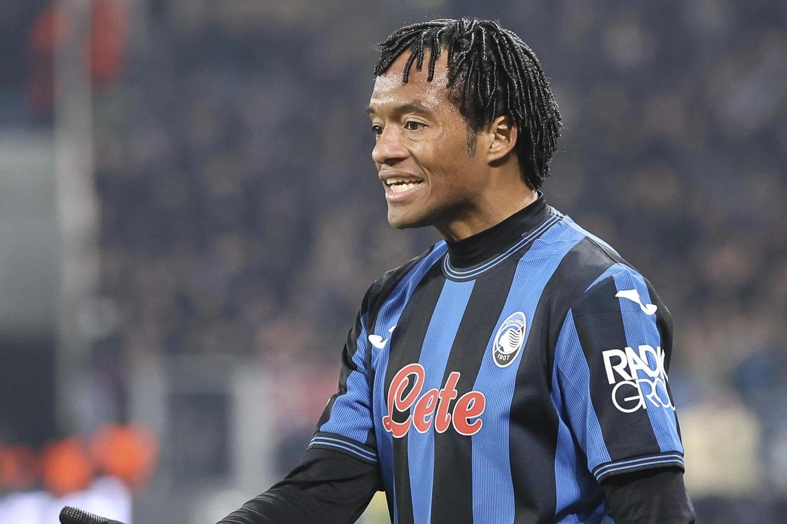 Cuadrado si è procurato il rigore dell'1-1 con il Lecce