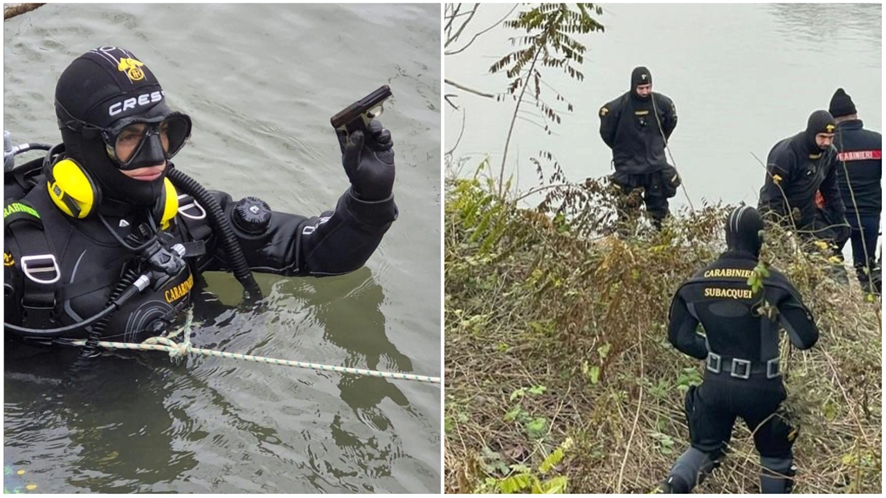I carabinieri sommozzatori nell’Oglio per ritrovare la Beretta lanciata dal 16enne I carabinieri sommozzatori nell’Oglio per ritrovare la Beretta lanciata dal 16enne