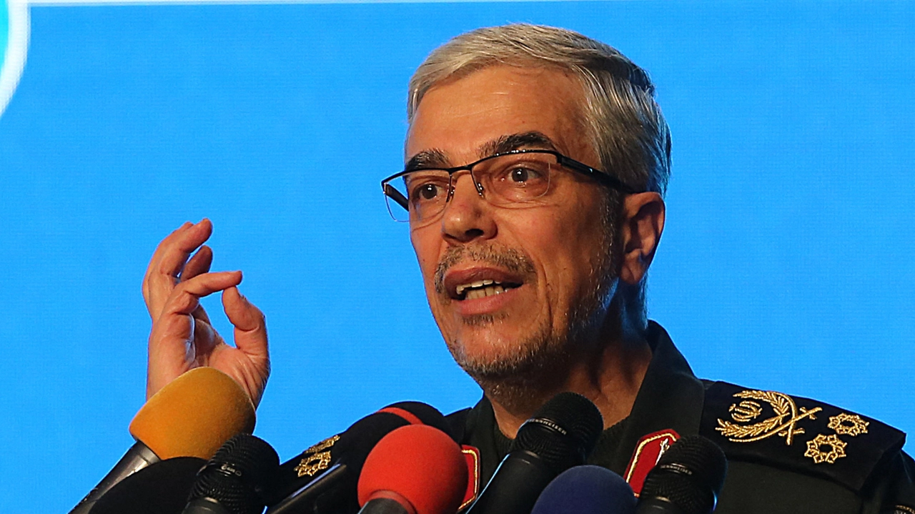 Mohammad Bagheri, capo di stato maggiore delle forze armate della Repubblica Islamica dell'Iran (Ansa)