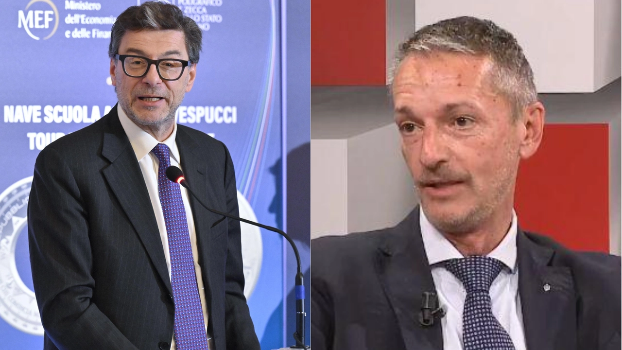 Giancarlo Giorgetti e Massimiliano Baioni Giancarlo Giorgetti e Massimiliano Baioni