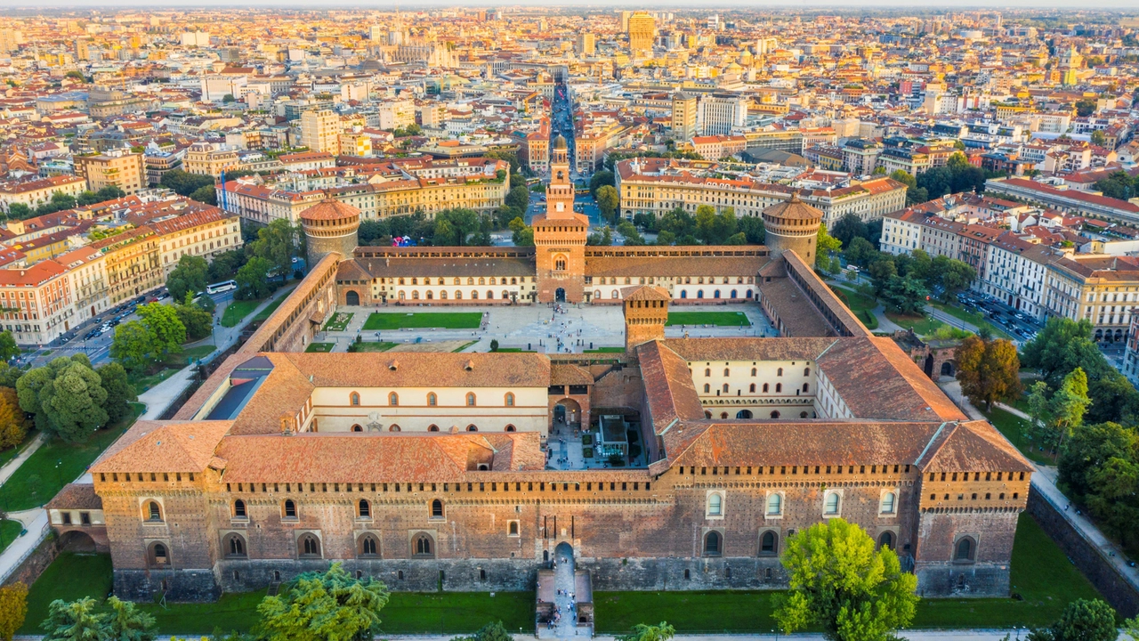 Il Castello Sforzesco di Milano