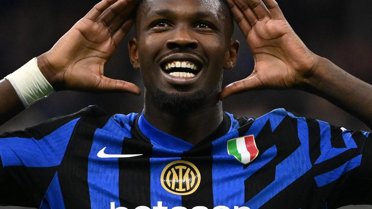 Il sorriso di Marcus Thuram, alla sua seconda stagione con la maglia dell’Inter dopo l’esperienza vissuta in Bundesliga al Borussia Moenchengladbach Il sorriso di Marcus Thuram, alla sua seconda stagione con la maglia dell’Inter dopo l’esperienza vissuta in Bundesliga al Borussia Moenchengladbach