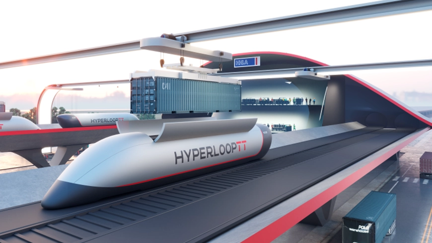La simulazione di un treno in viaggio con la tecnologia Hyper transfer La simulazione di un treno in viaggio con la tecnologia Hyper transfer