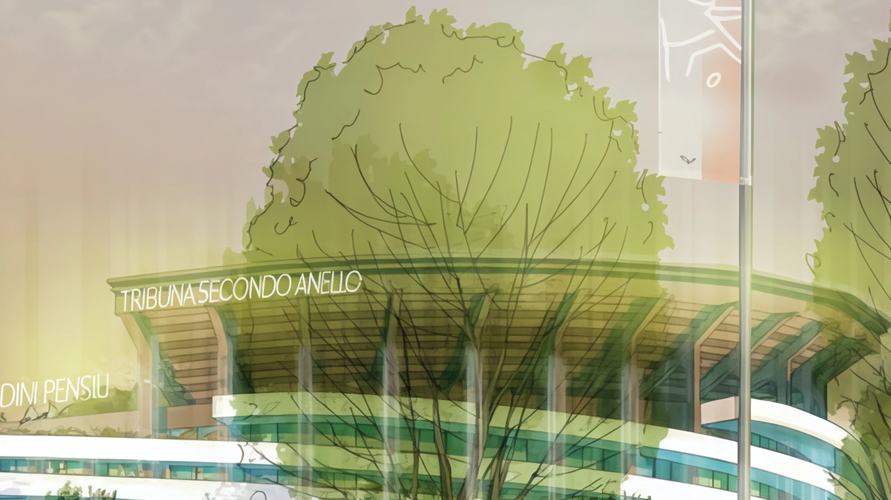 . delle immagini del nuovo San Siro voluto da Milan e Inter . delle immagini del nuovo San Siro voluto da Milan e Inter