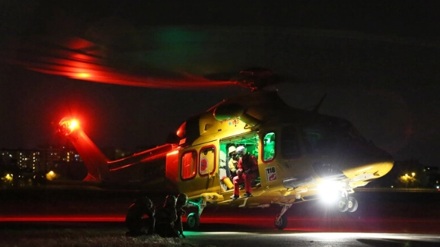 Intervenuto anche l'elisoccorso (foto di repertorio) Intervenuto anche l'elisoccorso (foto di repertorio)