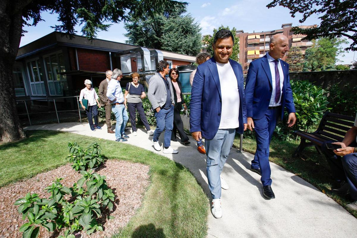 “Giardino sensoriale” a Bollate. L’oasi per anziani e disabili: "Un servizio per le famiglie"