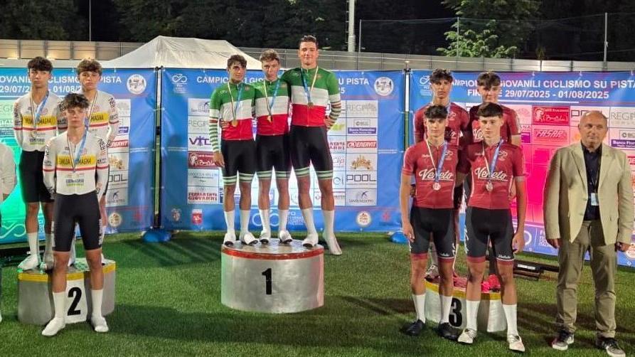 Tricolori su pista, la Brianza è subito regina Tricolori su pista, la Brianza è subito regina