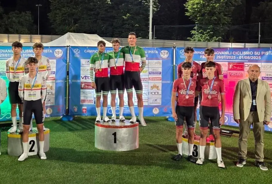 Tricolori su pista, la Brianza è subito regina