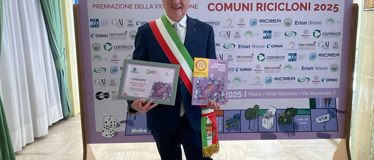 Carugate fra i “Comuni Ricicloni“: "Grazie allo sforzo dei residenti"