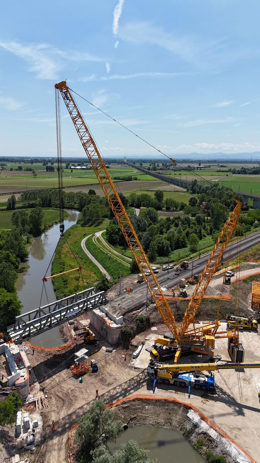 ecco il nuovo ponte in ferro rfi lavori ultimati investiti 7 milioni di euro