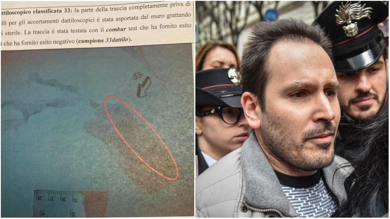 L'immagine dell'impronta nella relazione dei Ris mai attribuita a nessuno fino alla riapertura dell'inchiesta. Ora per gli inquirenti è la traccia lasciata da Andrea Sempio sul luogo del delitto L'immagine dell'impronta nella relazione dei Ris mai attribuita a nessuno fino alla riapertura dell'inchiesta. Ora per gli inquirenti è la traccia lasciata da Andrea Sempio sul luogo del delitto