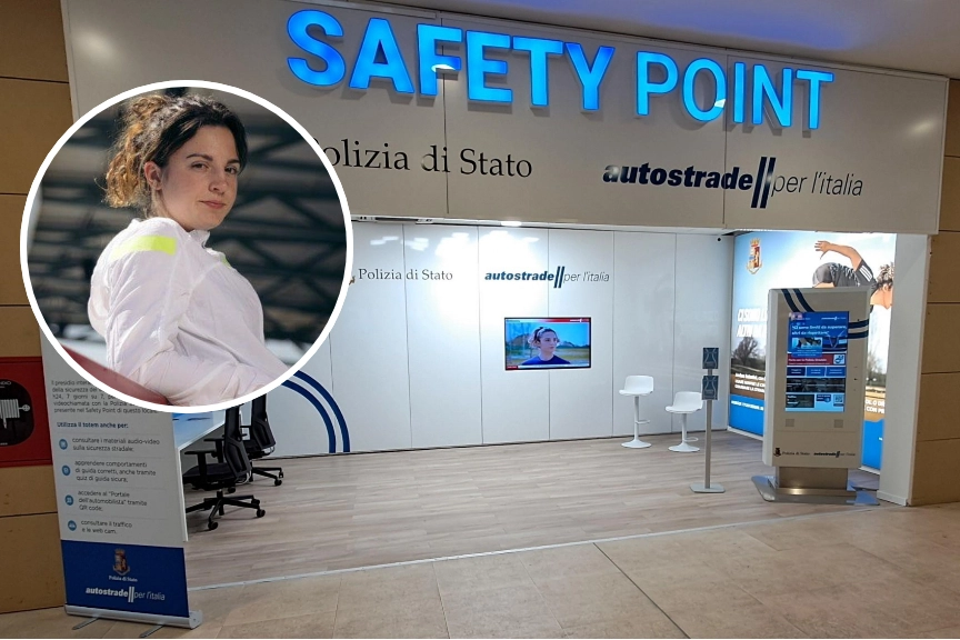 Il Safety point: nel tondo, Ambra Sabatini