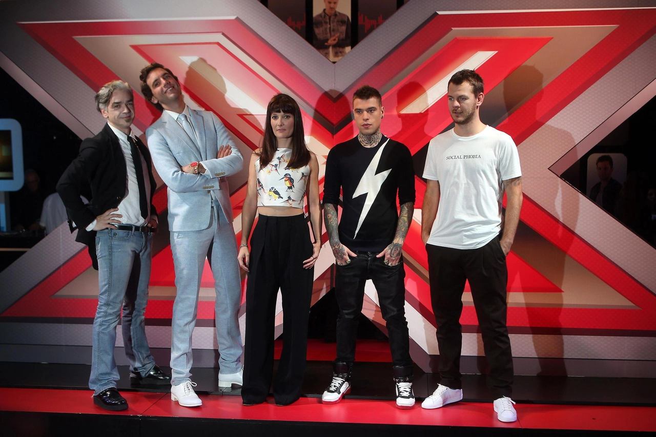 Morgan, Mika, Victoria Cabello, Fedez ed Alessandro Cattelan (Ansa)