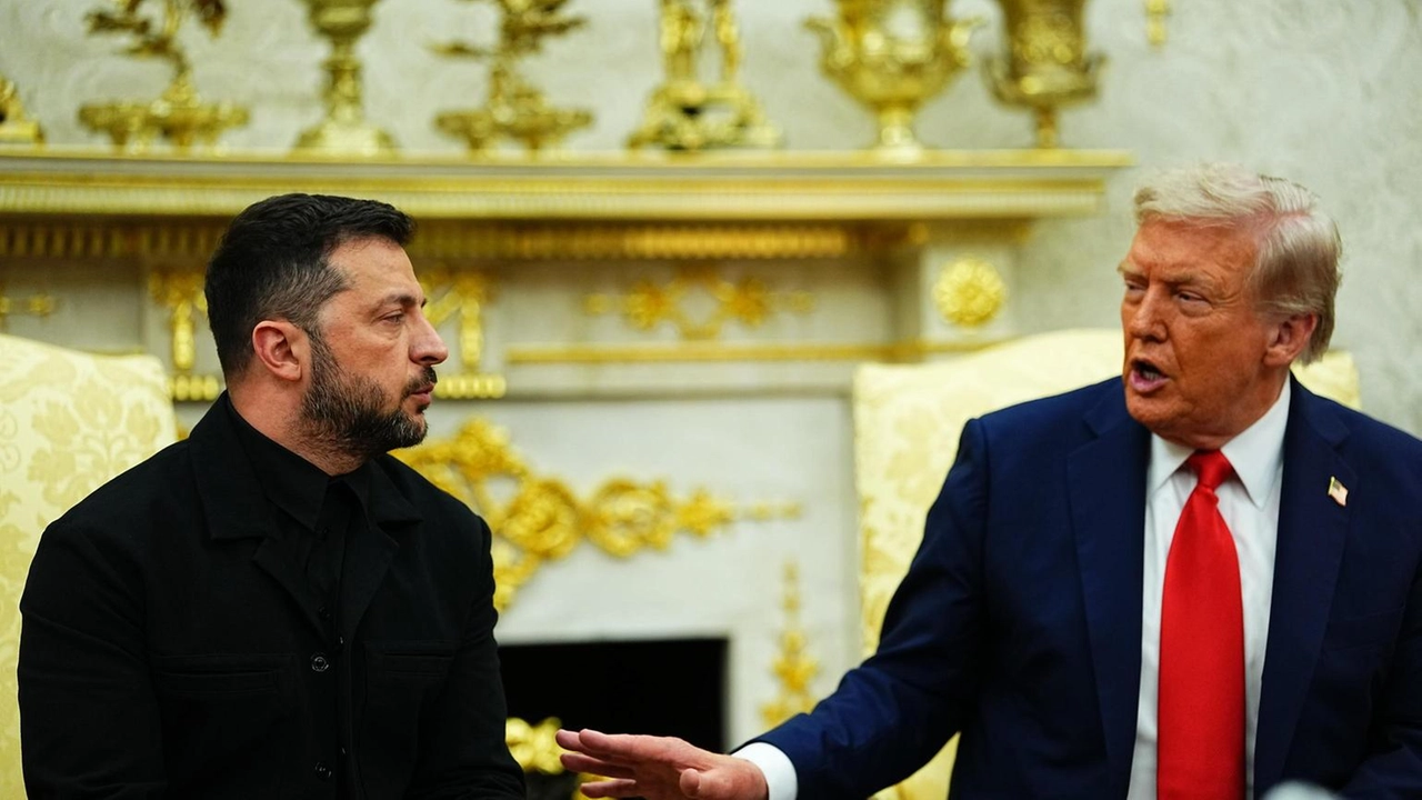 L'incontro allo studio ovale con Zelensky