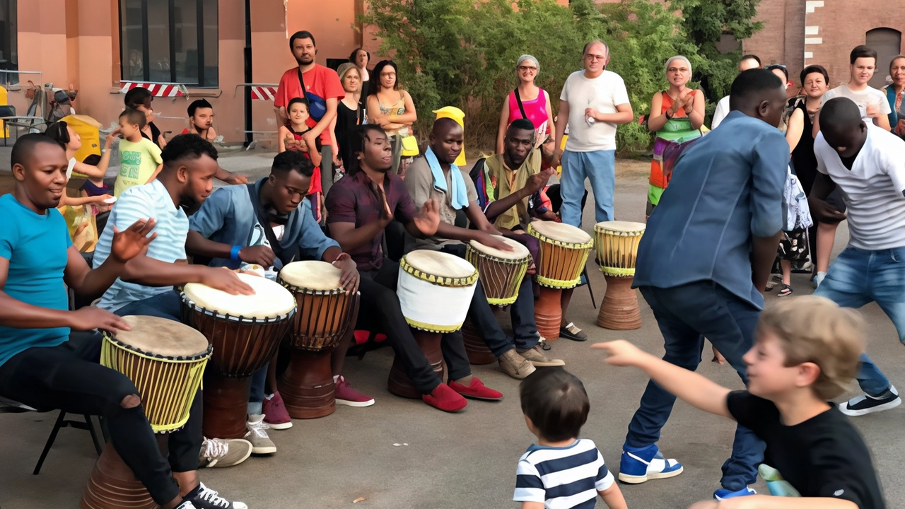 Promuovere il dialogo interculturale, la cooperazione internazionale e la convivialità delle differenze. Questo l’obiettivo di “Nel mio paese nessuno è... Promuovere il dialogo interculturale, la cooperazione internazionale e la convivialità delle differenze. Questo l’obiettivo di “Nel mio paese nessuno è...