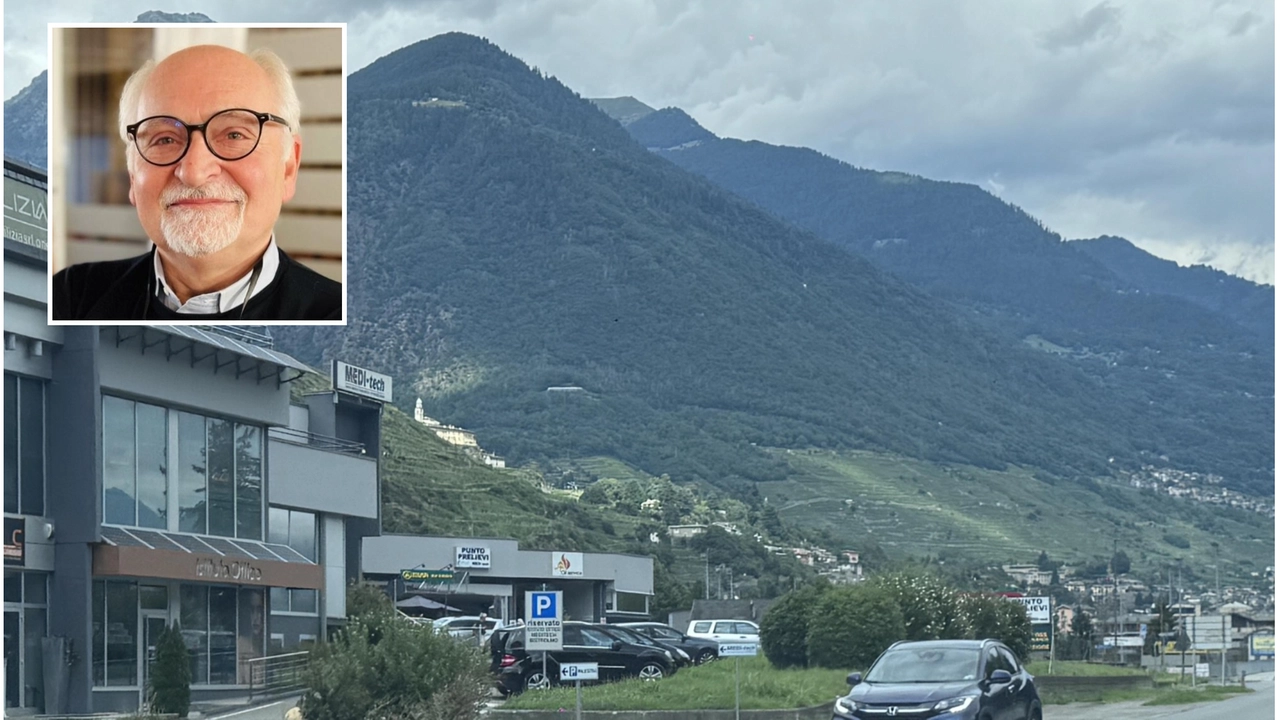 Giuliano Caslini e la sede di Meditech