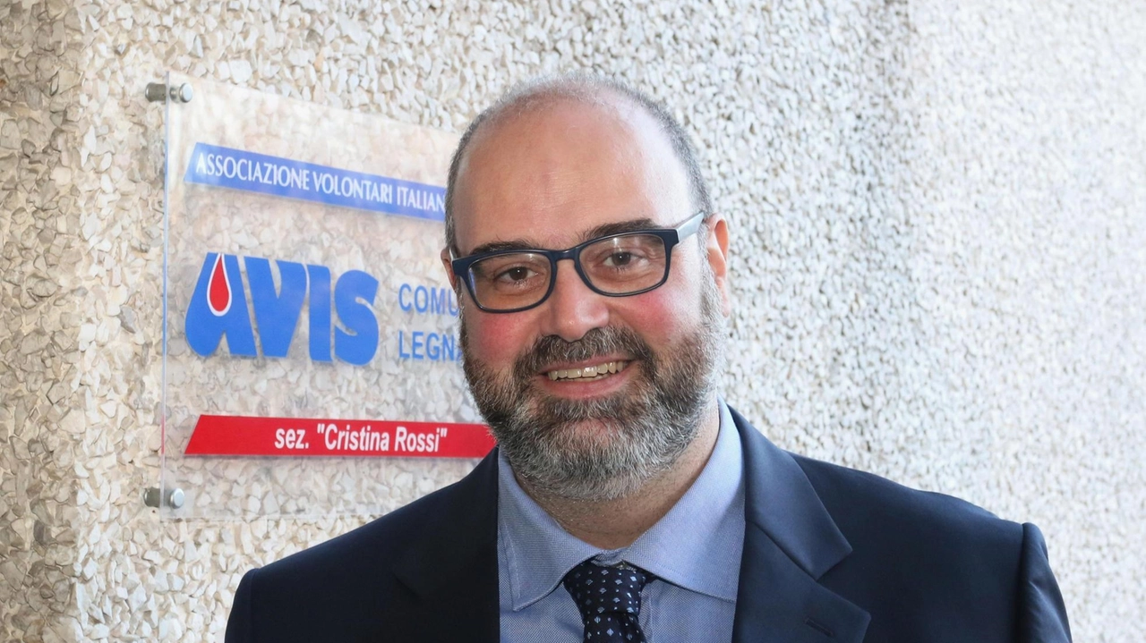Pierangelo Colavito è il presidente dell’Avis di Legnano che ospiterà nella sua sede i volontari dell’Aido