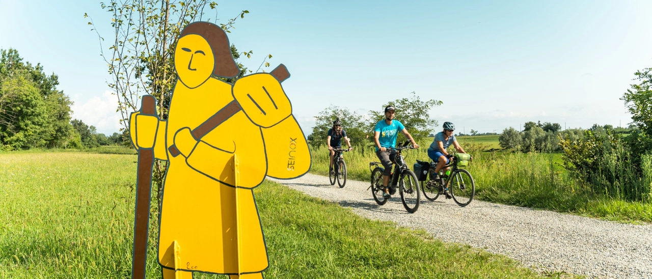 Bicistaffetta Fiab 2025: 460 km da Como a Lucca lungo la Via Francigena