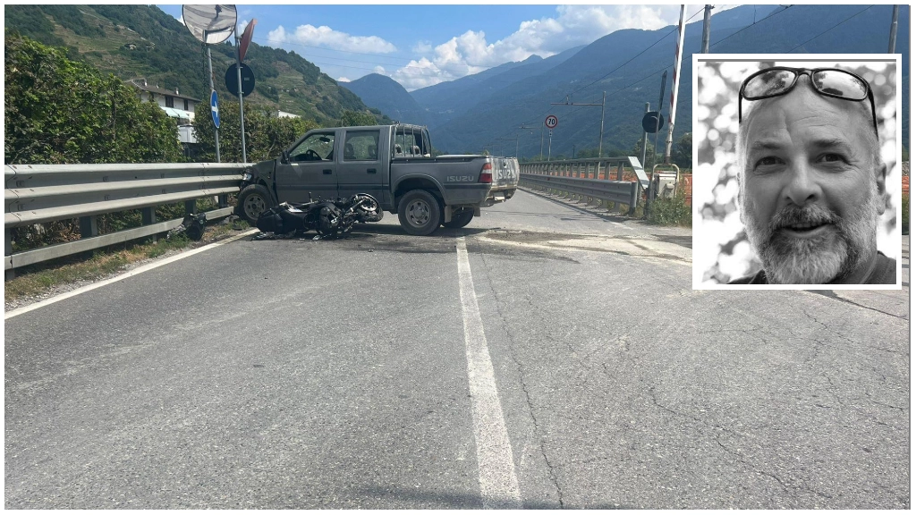 Claudio De Buglio morto nell'incidente stradale di Teglio, paese dove abitava